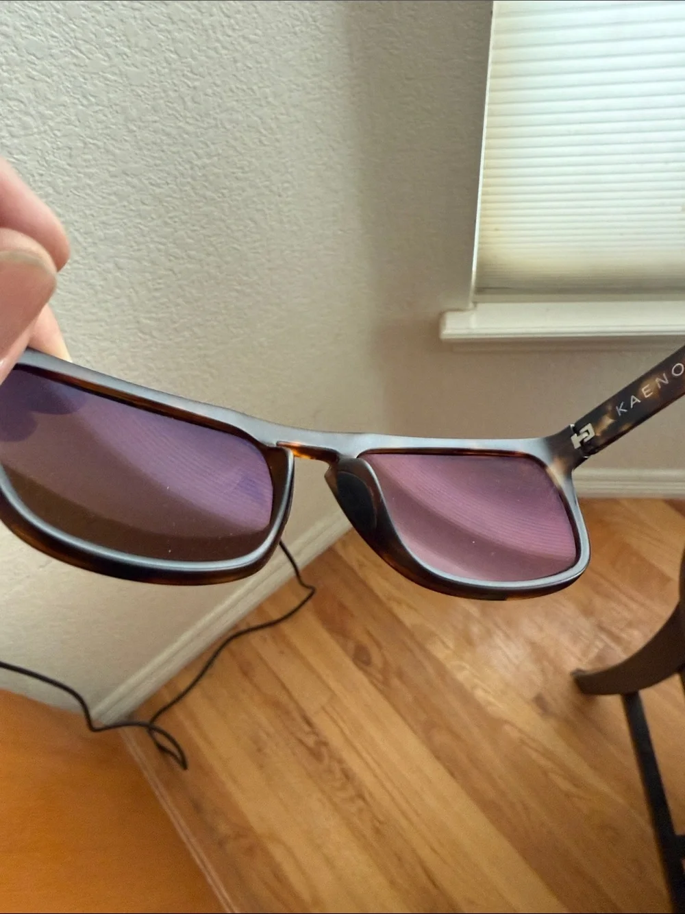 Kaenon leadbetter polarized matte tort/gold mirror sunglasses